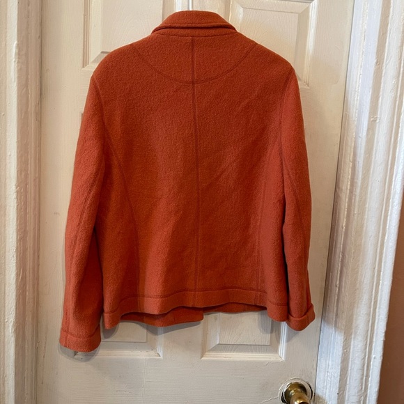 Mayerline wool orange jacket - Picture 6 of 7